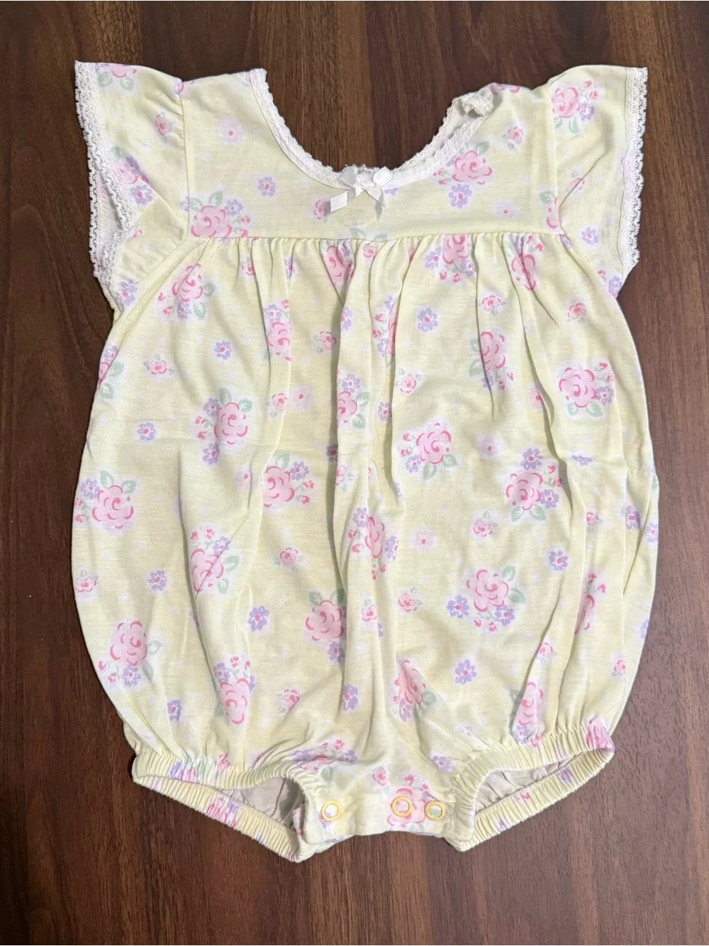 Baby girl vintage Carter’s romper